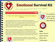 Tablet Screenshot of emotionalsurvivalkit.com.au